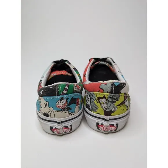 Vans Youth Nightmare Before Christmas Kids Disney Halloween Town Shoes Size 3
