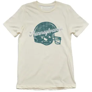 Vintage Football Pennsylvania (Midnight & Silver)