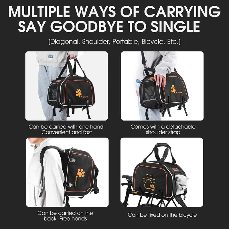 WEST BIKING Bicycle Pet Saddle Bag