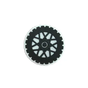 Wheel Croc Charm