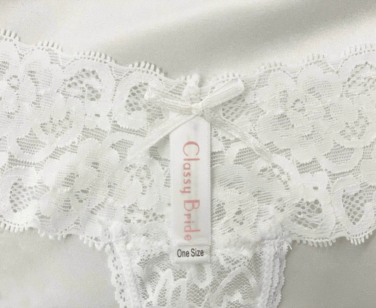 Wifey Darling Lace Bridal Thong