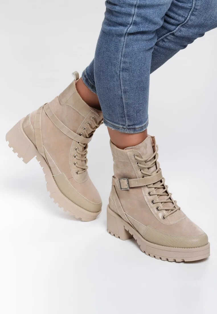 Winter Boots Women Velvet Boots Winter Ladies Solid Color ZipperMartin Boots Shoes
