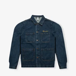Winter Script '23 Oversized Denim Jacket - Denim