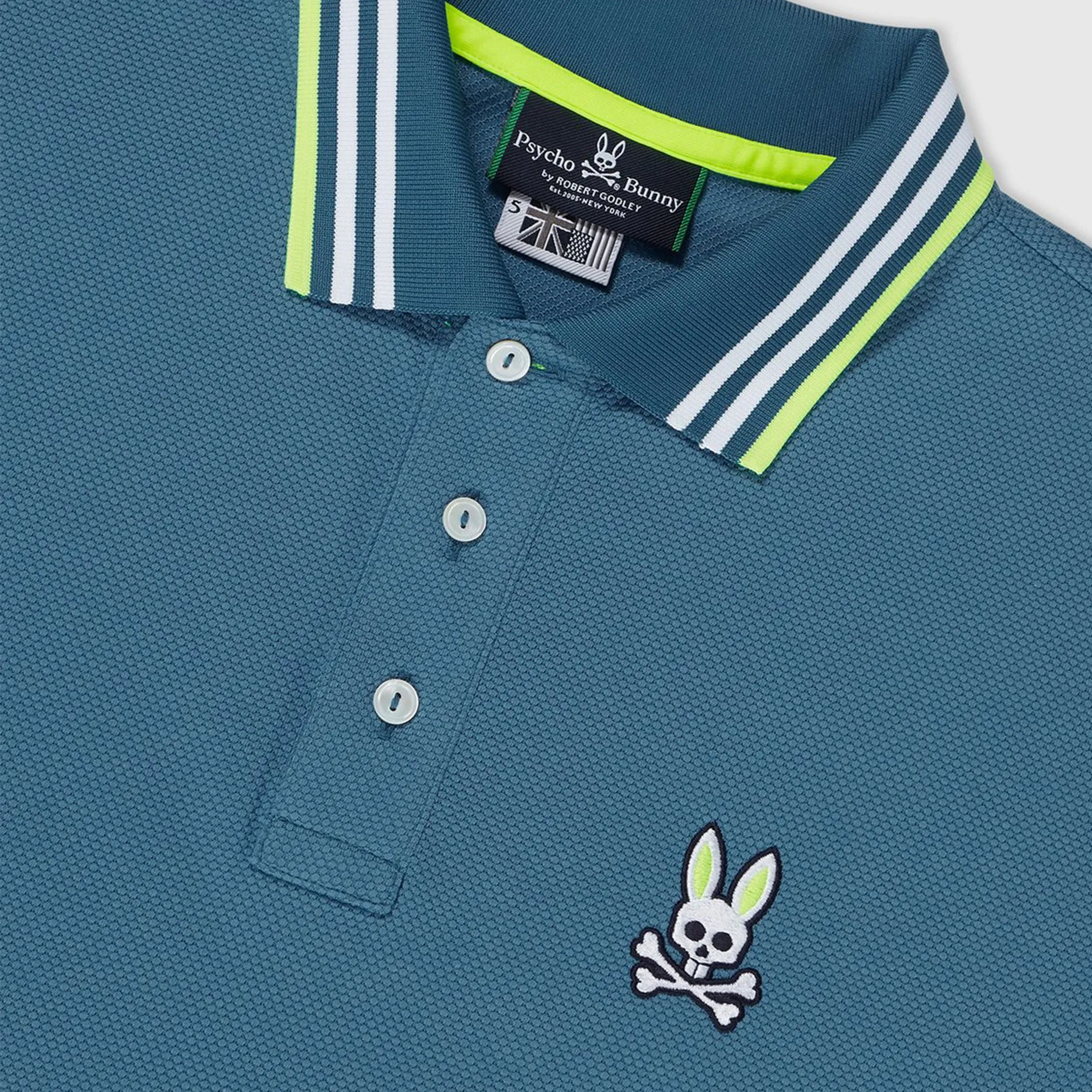 Woburn Sports Polo Mineral Blue