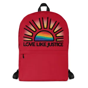 You Are My Sunshine Red Backpack