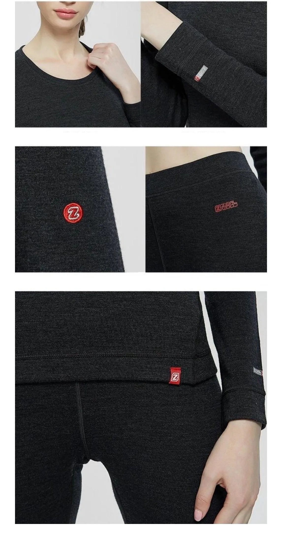 ZEALWOOD Women's Merino 250 Base Layer