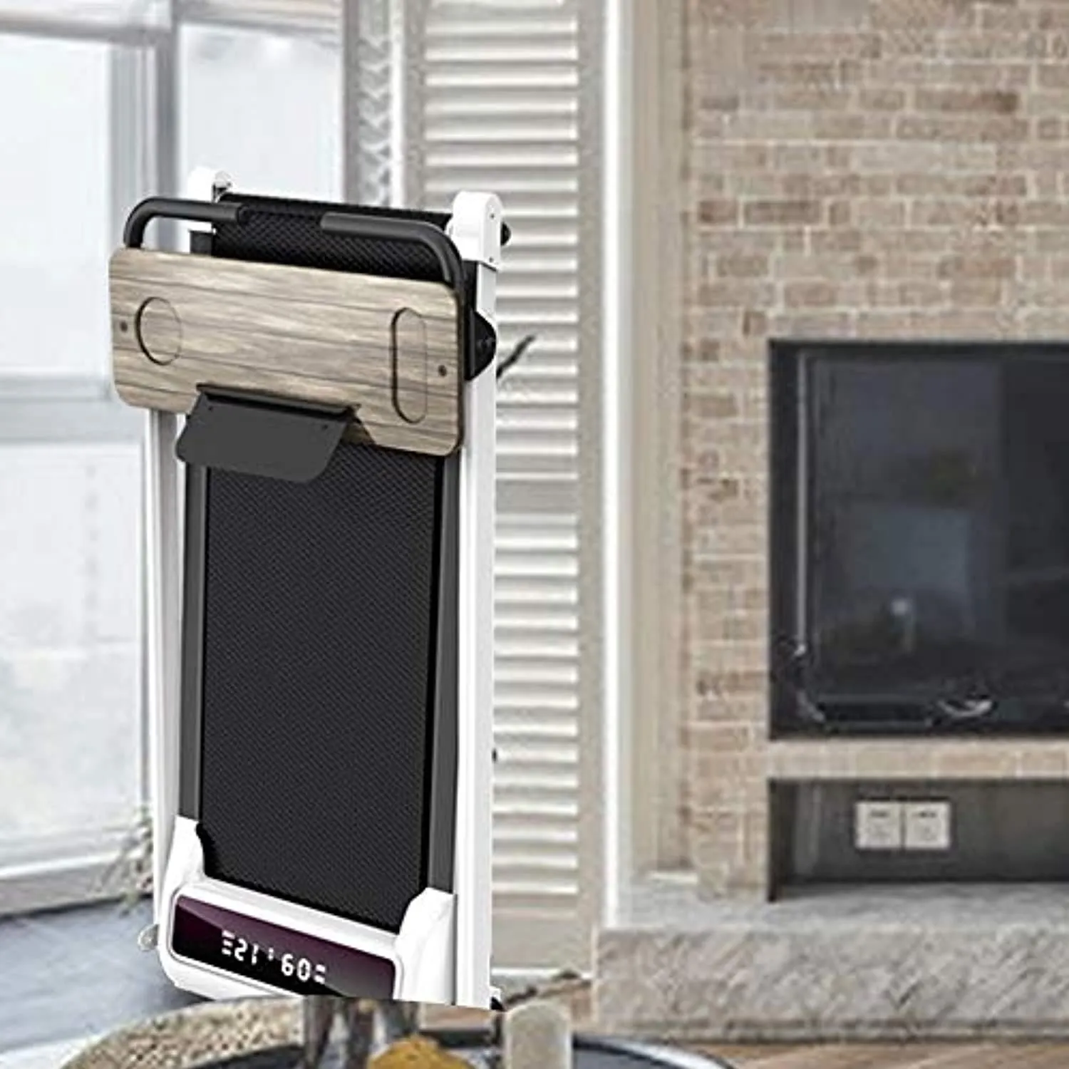 Zzfni Treadmill Foldable Home Treadmill Indoor Mini Fitness Exercise Treadmill Equipment Multifunctional Gym Folding House Running Treadmills Foldable Treadmill