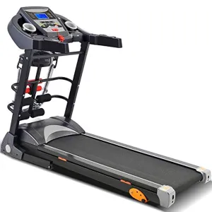 Zzfni Treadmill Household Small Treadmill, Silent Installation-Free Walking Machine, Multifunctional Home Fitness Equipment Foldable Treadmill