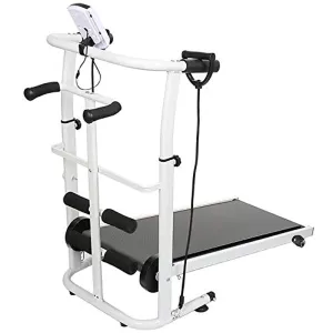 Zzfni Treadmill Indoor Treadmill Folding Running Training Twisting Machine Sit-ups Multi-Function Fitness Equipment Treadmill with Belt Foldable Treadmill